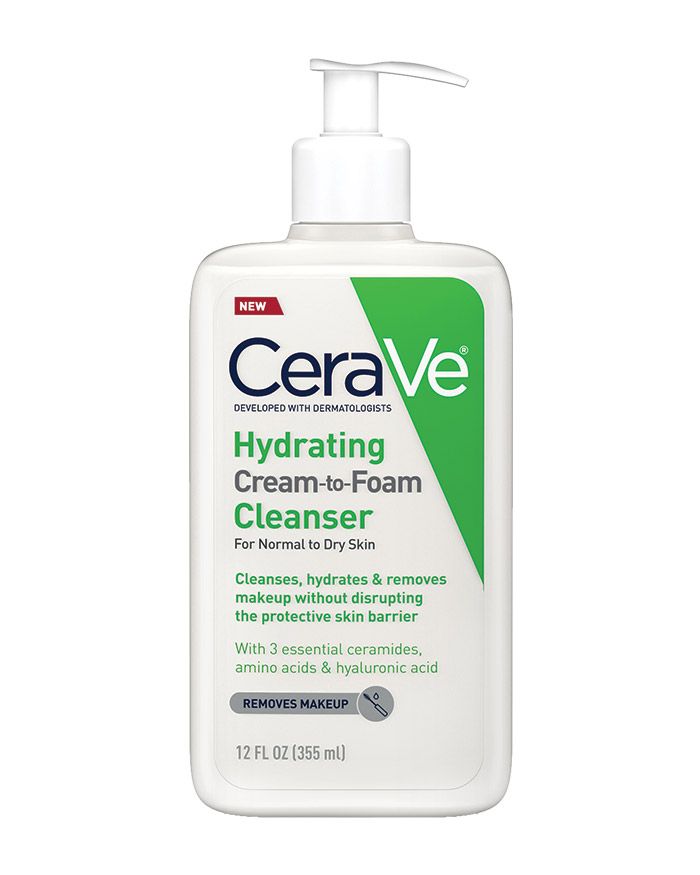 Hydrating Cream-to-Foam Cleanser | Facial | CeraVe