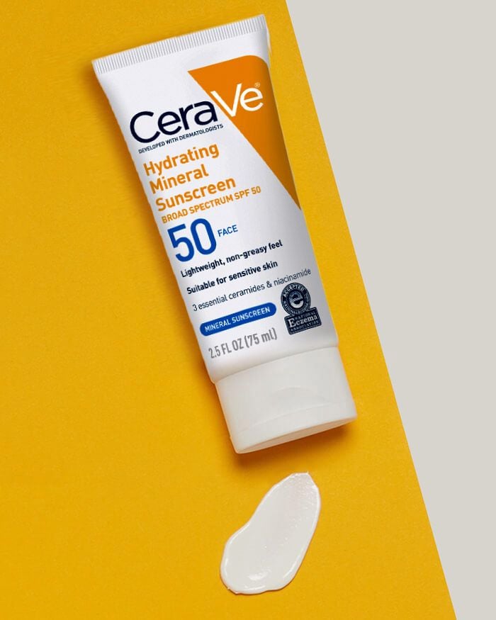 Hydrating Mineral Sunscreen Face Lotion SPF 50